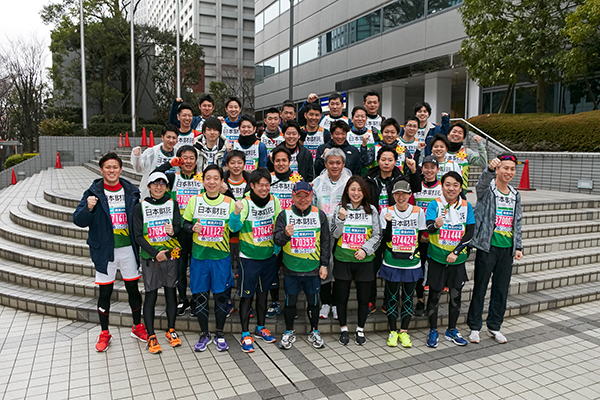 東京マラソン2019集合写真