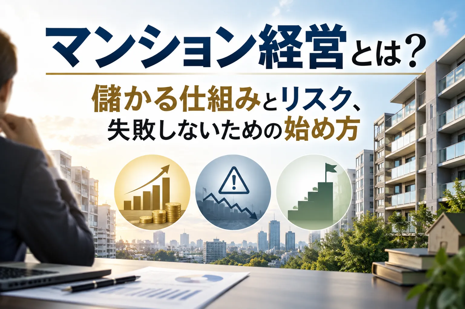 マンション経営とは？儲かる仕組みとリスク、失敗しないための始め方